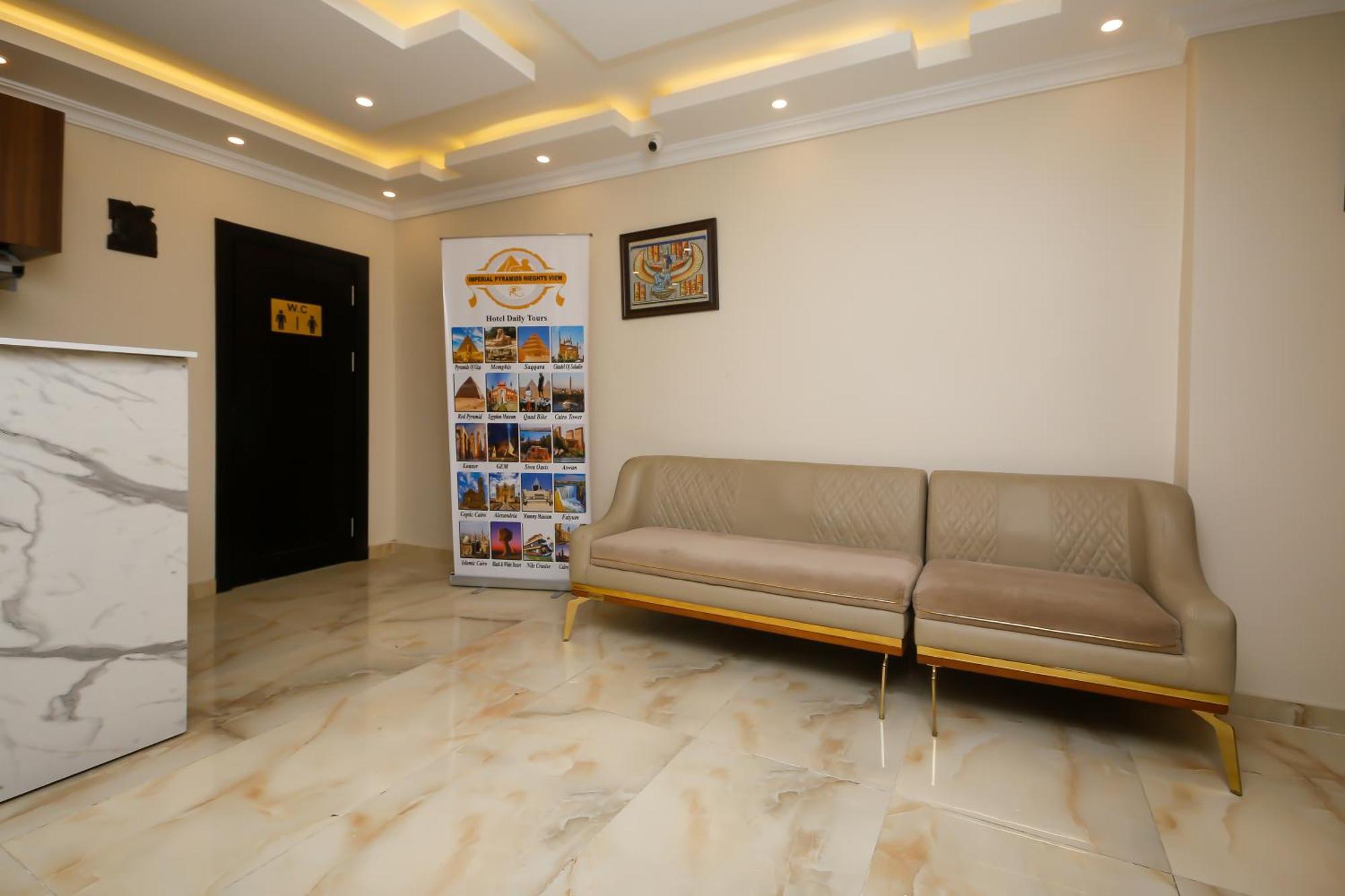 Imperial Pyramids Heights View Bed & Breakfast Nazlet el-Sisi Exterior photo