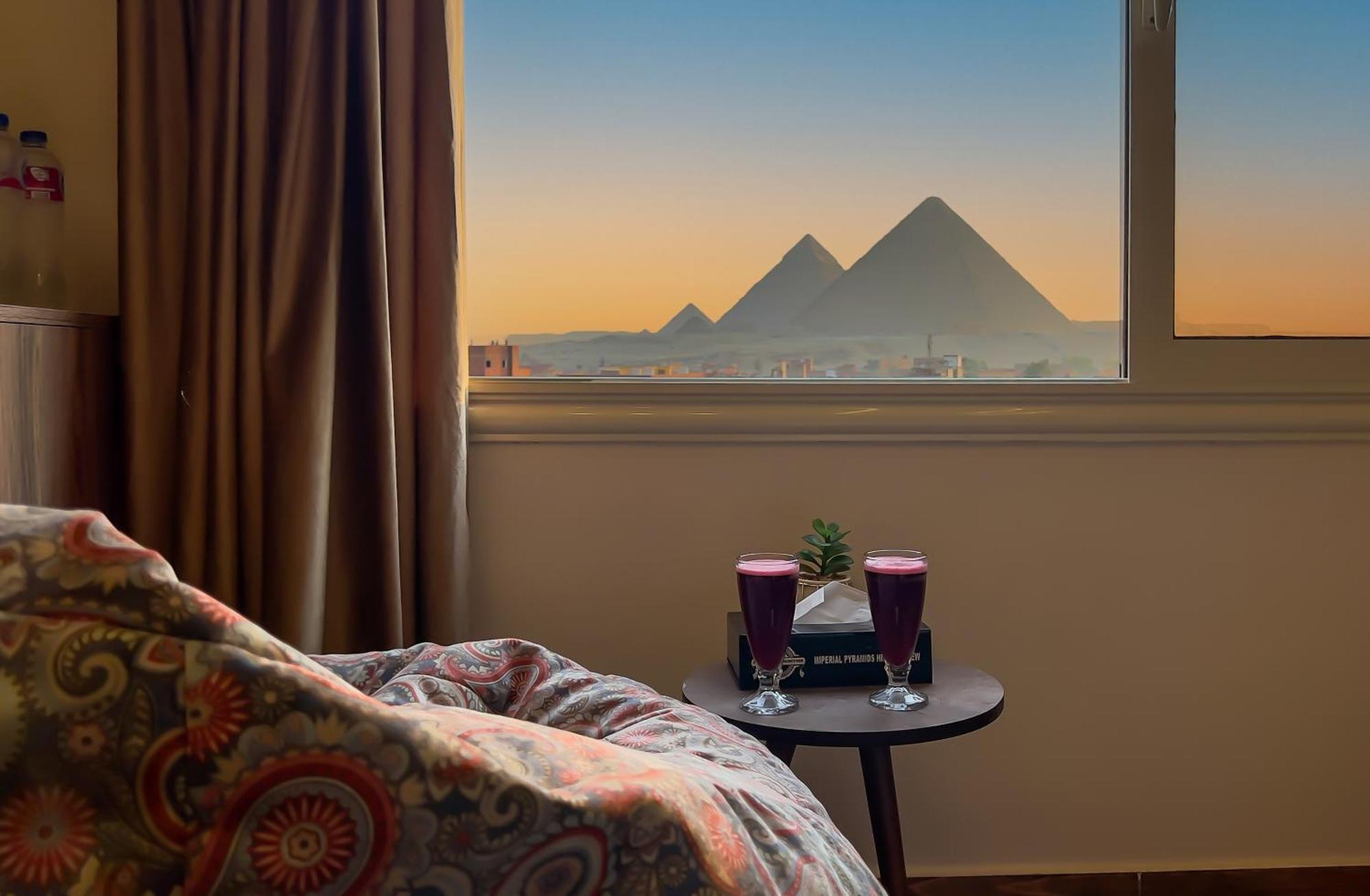 Imperial Pyramids Heights View Bed & Breakfast Nazlet el-Sisi Exterior photo